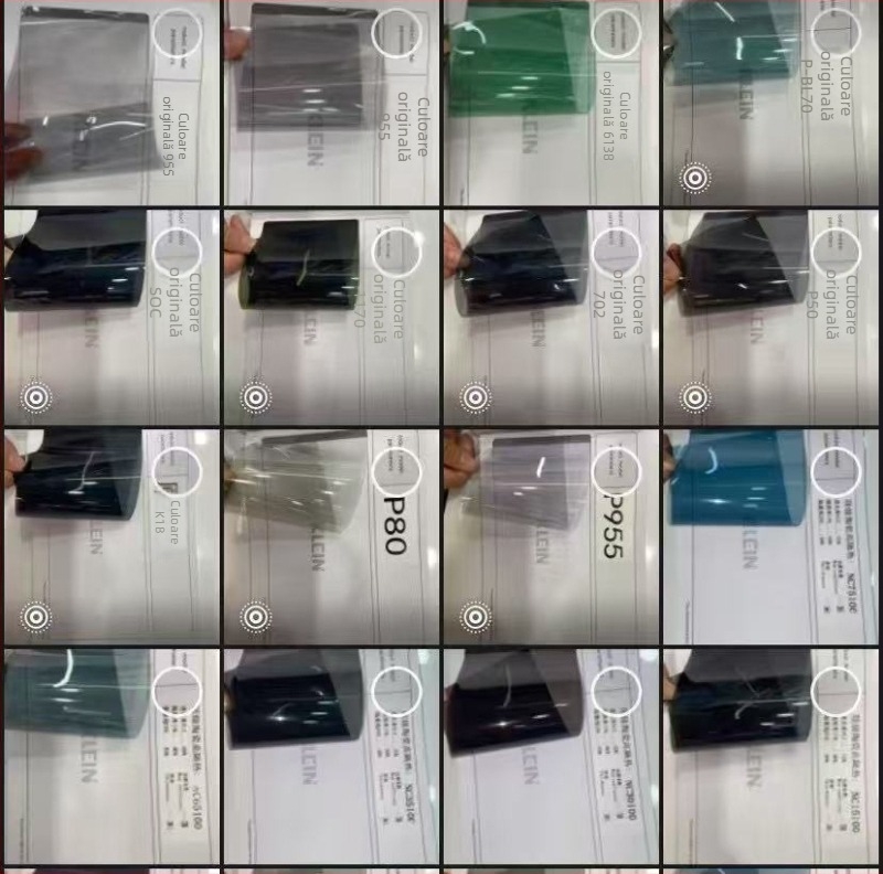 Folie auto pentru geamuri cu strat ceramic nano-inorganic, izolație înaltă 99%, protecție UV 99%, transmisie 5-80%, rezistentă la explozie