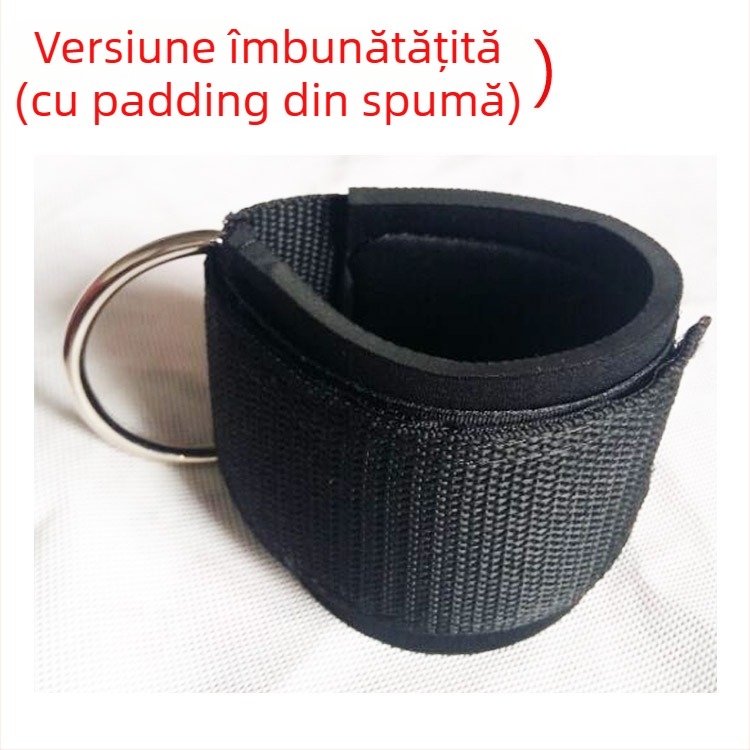 Brățări pentru gleznă pentru antrenament la picioare – bumbac, cataramă de gleznă, funie elastică, atletism