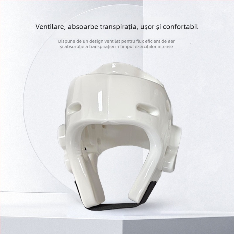 Protector pentru cap Taekwondo Lin Hong, cască din burete, pentru box și Sanda, protecție pentru cap