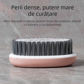 Perie Shengting pentru rufe cu peri moi - pentru haine și pantofi, construcție din plastic, 111 g
