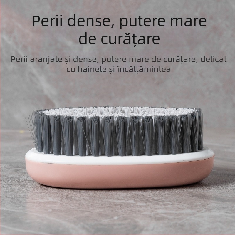 Perie Shengting pentru rufe cu peri moi - pentru haine și pantofi, construcție din plastic, 111 g