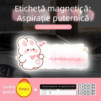 Sticker auto pentru gravide și amintire pentru bebeluș, model desen animat, adeziv auto, bosivpwssy