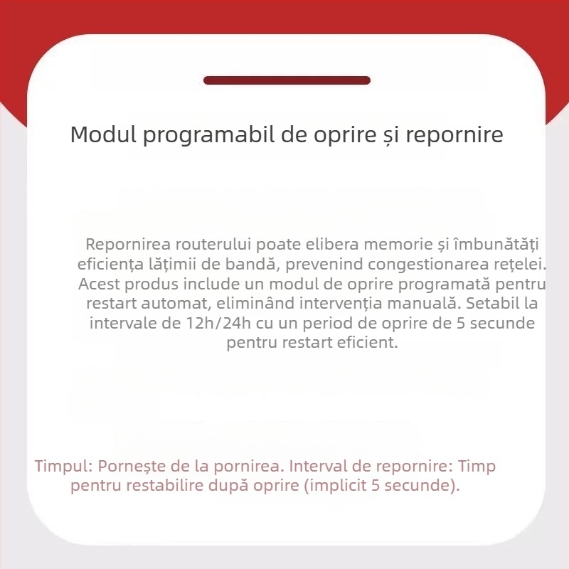 Dispozitiv de repornire automată WiFi pentru router, cronometru de 24 de ore, model Qwy-018 (Model Qwy-018; lansat în 2023; compatibil cu liniile de restart ale routerelor)