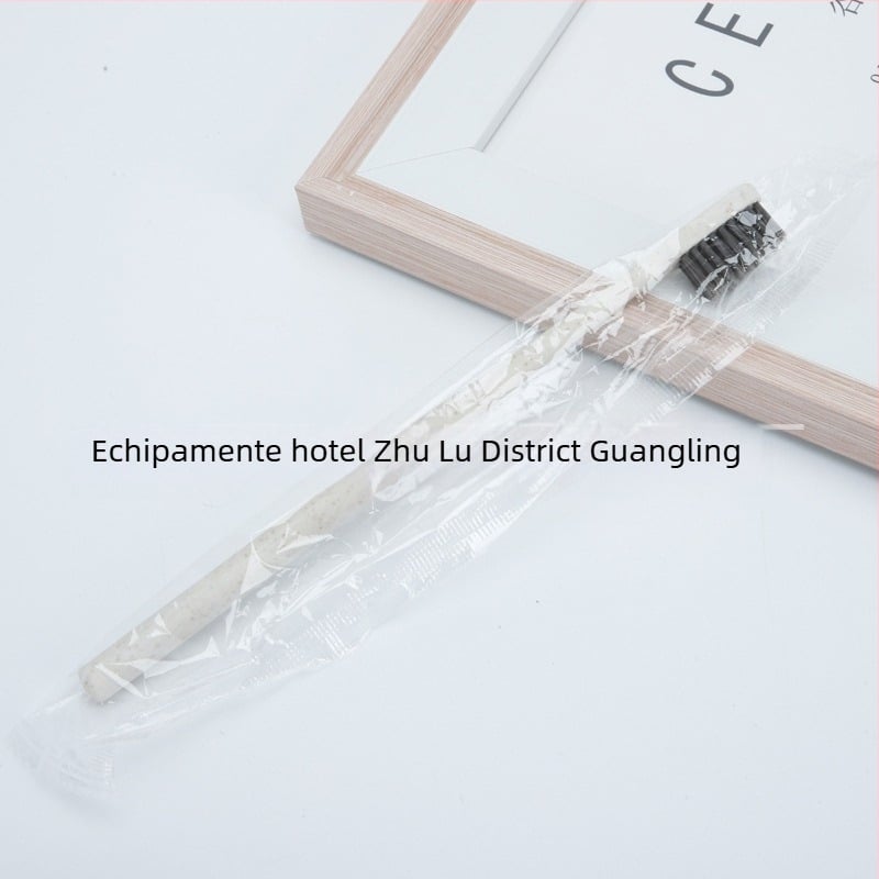 Deer periuță de dinți de unică folosință pentru hoteluri, din plastic polistiren, degradabilă, imprimare logo și personalizare
