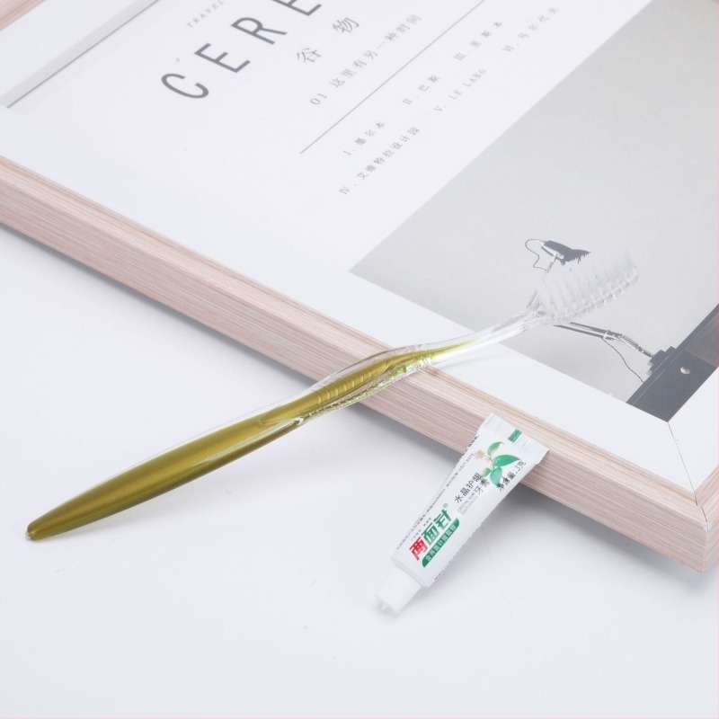 Deer periuță de dinți de unică folosință pentru hoteluri, din plastic polistiren, degradabilă, imprimare logo și personalizare