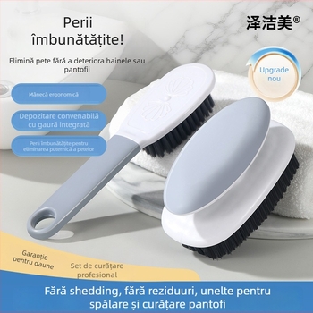 Perie pentru pantofi Ze Jie Mei — Plastic, Fabricată în țară, Îndepărtarea petelor