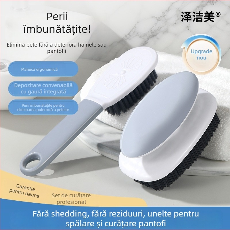 Perie pentru pantofi Ze Jie Mei — Plastic, Fabricată în țară, Îndepărtarea petelor