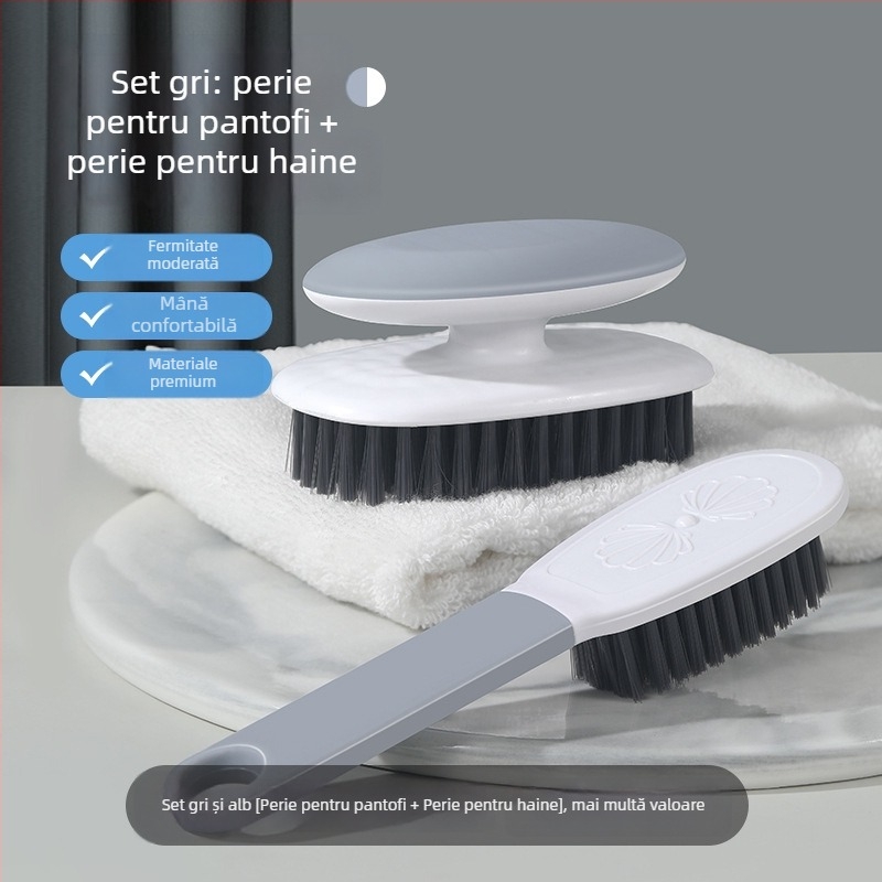 Perie pentru pantofi Ze Jie Mei — Plastic, Fabricată în țară, Îndepărtarea petelor