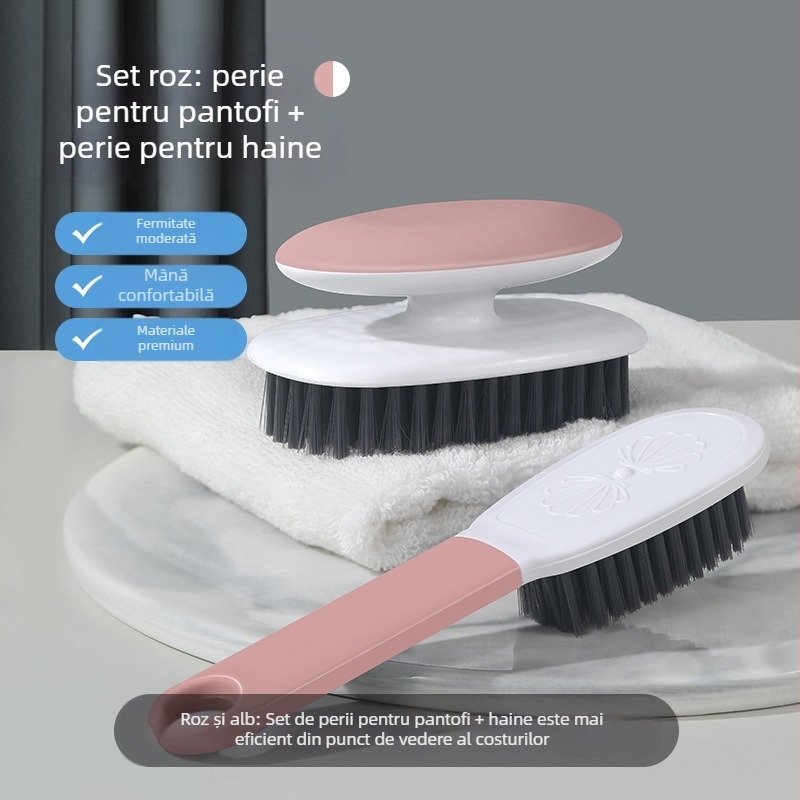 Perie pentru pantofi Ze Jie Mei — Plastic, Fabricată în țară, Îndepărtarea petelor