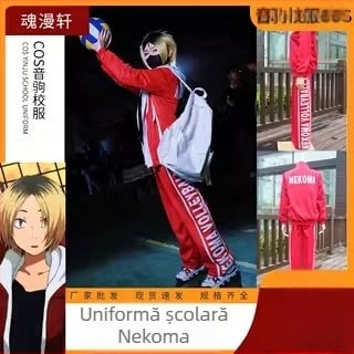 Soul Manxuan Costum Cosplay volei pentru bărbați, țesătură catifelată, bumbac 70% / poliester 30%, pentru jocuri și anime, Primăvara 2023
