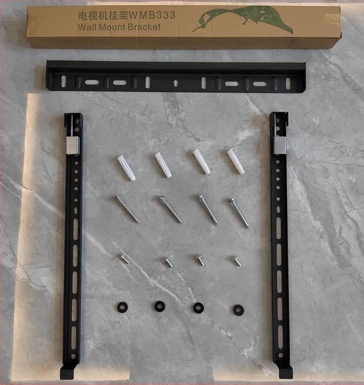 Suport de perete pentru TV cu ecran plat, model B333, oțel laminat la rece, 1 kg, New Vision Beauty