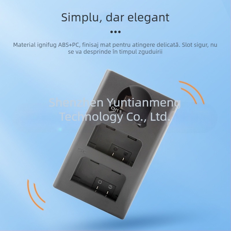 RINGTEAM NP-W126 încărcător docking pentru Fuji XT3 – Micro USB/Type-C, compatibil cu Fuji XT3