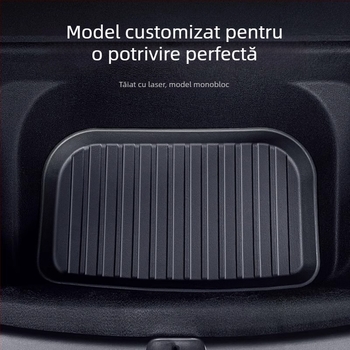 Covorașe pentru portbagaj Tesla Model 3/Y – față și spate, TPE, specifice modelului, fără logo