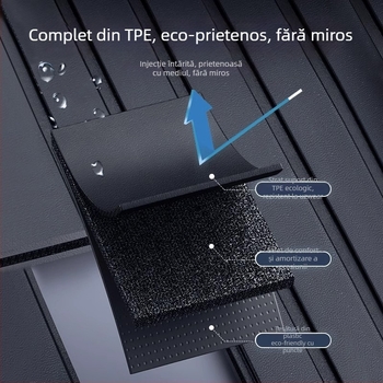 Covorașe pentru portbagaj Tesla Model 3/Y – față și spate, TPE, specifice modelului, fără logo