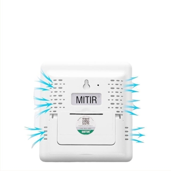 Termohigrometru de interior, montat pe perete, cu precizie înaltă, măsoară temperatura și umiditatea (Măsurarea temperaturii și a umidității)