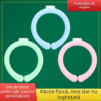 Colier răcoritor pentru gât cu umplutură PCM, material TPU, greutate 120 g, ambalaj 38 buc, pentru prevenirea insolației și răcire