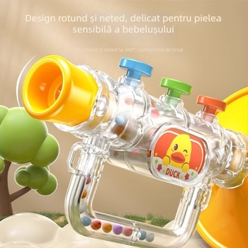 Trompetă din plastic pentru copii – certificare 3C, destinat copiilor 4–6 ani; dezvoltă coordonarea mână-ochi și abilitățile cognitive