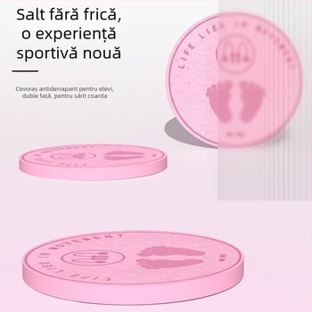 Saltea de yoga, culoare solidă, TPES material, grosime 6 mm