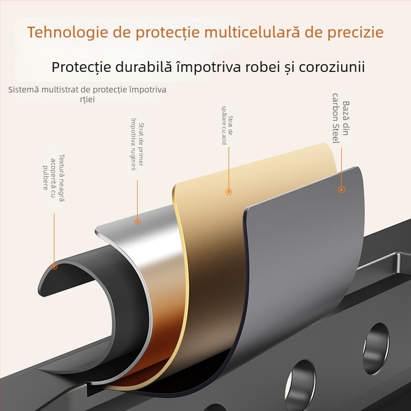 Suport de perete pentru televizor ultra-subțire, telescopic și rotativ, montaj încastrat, compatibil cu televizoare de 65/75/85 inch