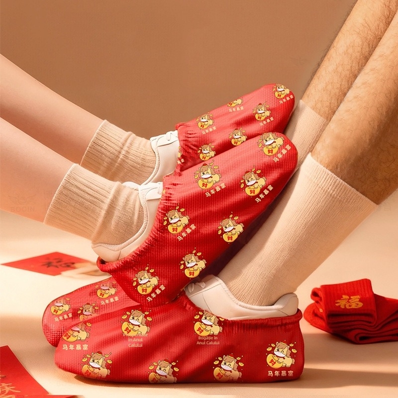 Capace de pantofi de unică folosință din țesătură nețesută, grosime 0,02 mm, funcție: protecție pantofi, non-biodegradabile