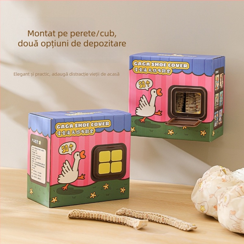 Căcoveri de pantofi de unică folosință pentru adulți, utilizare în interior, din material nețesut, antiderapante, rezistente la uzură, anti-statici, grosime 0,05 mm