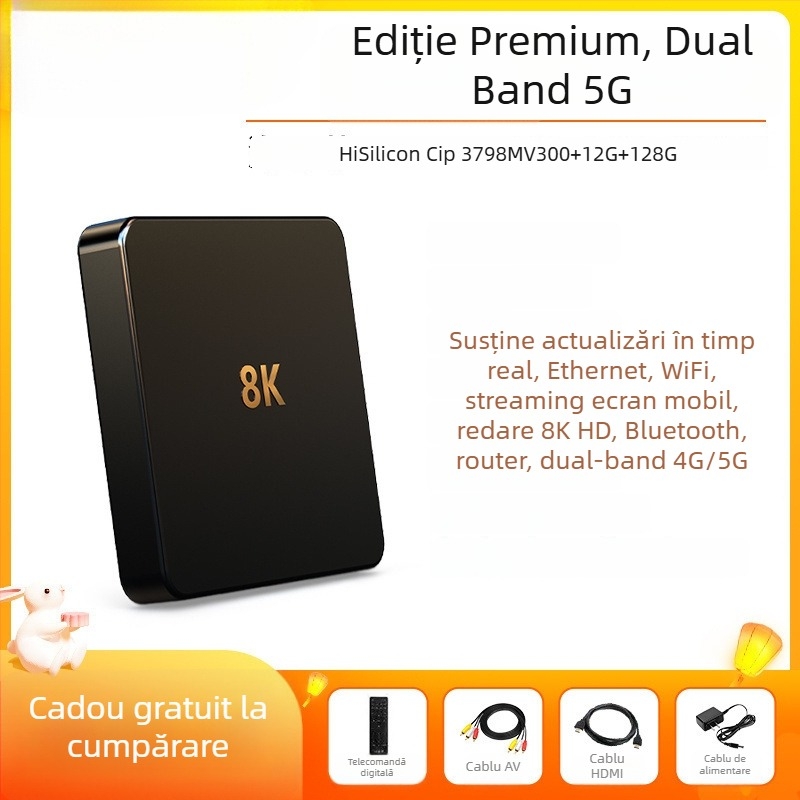 Box TV cu WiFi, 128 MB RAM și ieșire 480p