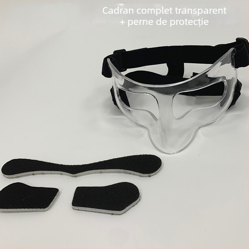 Mască facială de baschet, Zesai zs1212, material PC, stil cadru complet sau cadru semi
