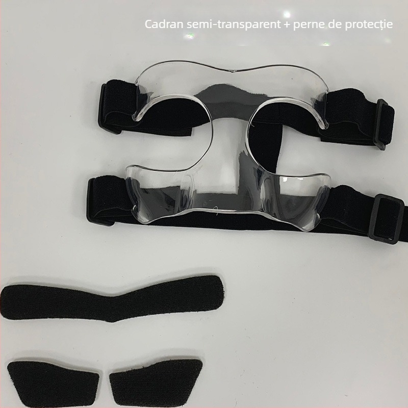 Mască facială de baschet, Zesai zs1212, material PC, stil cadru complet sau cadru semi