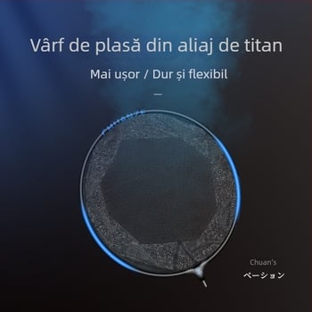 Coloană din carbon pentru plasă de aruncare – set greu pentru pescuit cu cap de plasă