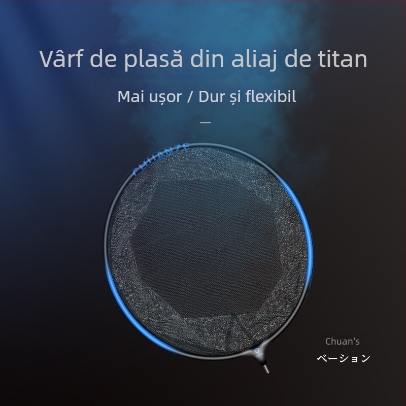 Coloană din carbon pentru plasă de aruncare – set greu pentru pescuit cu cap de plasă