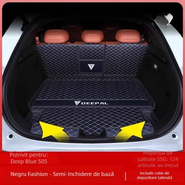 Covoraș portbagaj spate compatibil Changan Deep Blue S05, decor interior