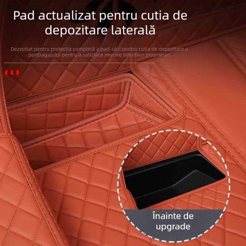 Covoraș portbagaj spate compatibil Changan Deep Blue S05, decor interior