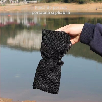 Xuanda geantă din plasă pentru pește cu șnur — portabilă pentru pescuit în râu
