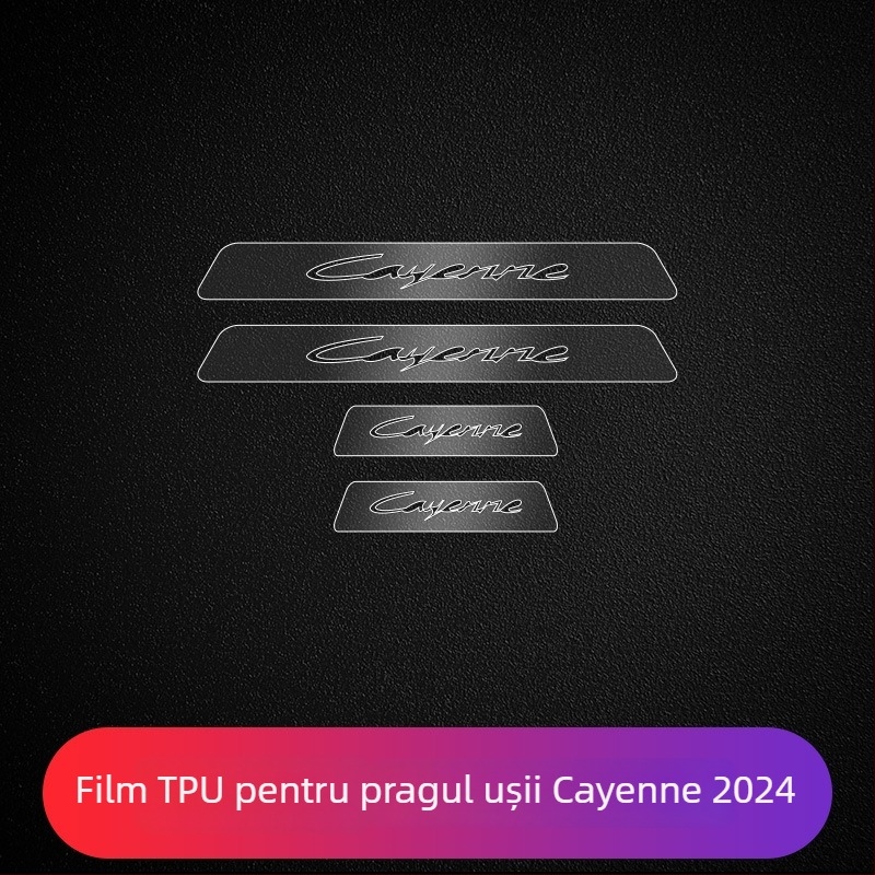 Protecție pentru ecranul central Porsche – PET material, rezistent la temperaturi, Model LY, pentru Cayenne, Taycan, Panamera, Macan