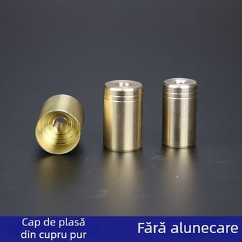 Conector pentru plasă din cupru pur, șurub de 8 mm pentru undiță, conector piuliță DIY pentru accesorii de pescuit