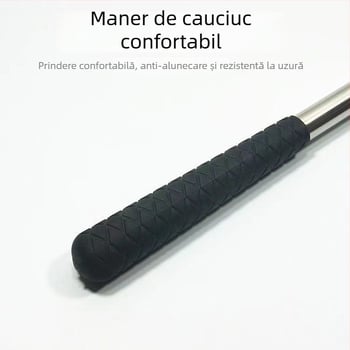 Echipament de pescuit pe gheață pentru iarnă – oțel inoxidabil, ice chisel, ice pick, ice net holder, ice breaker