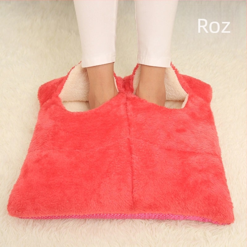 Încălzitor de picioare, conectare la priză, 20W, detașabil și lavabil, pentru camere de cămin