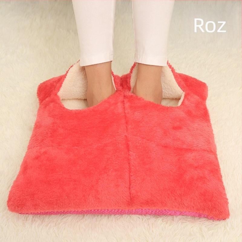 Încălzitor de picioare, conectare la priză, 20W, detașabil și lavabil, pentru camere de cămin