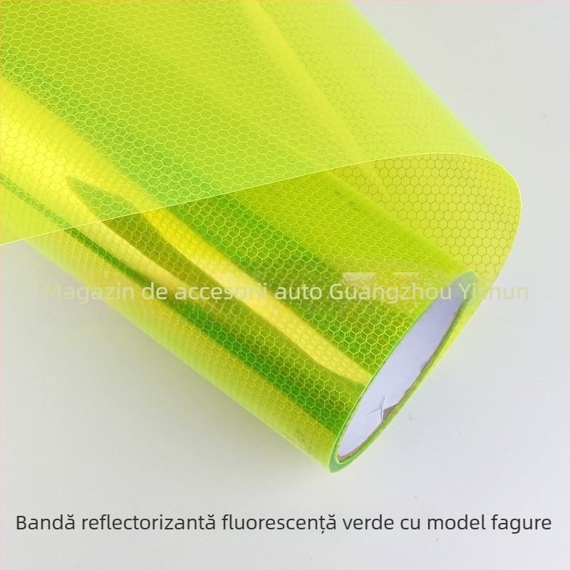 Film pentru stopuri auto – model faguri laser, PVC material, fixare autoadezivă