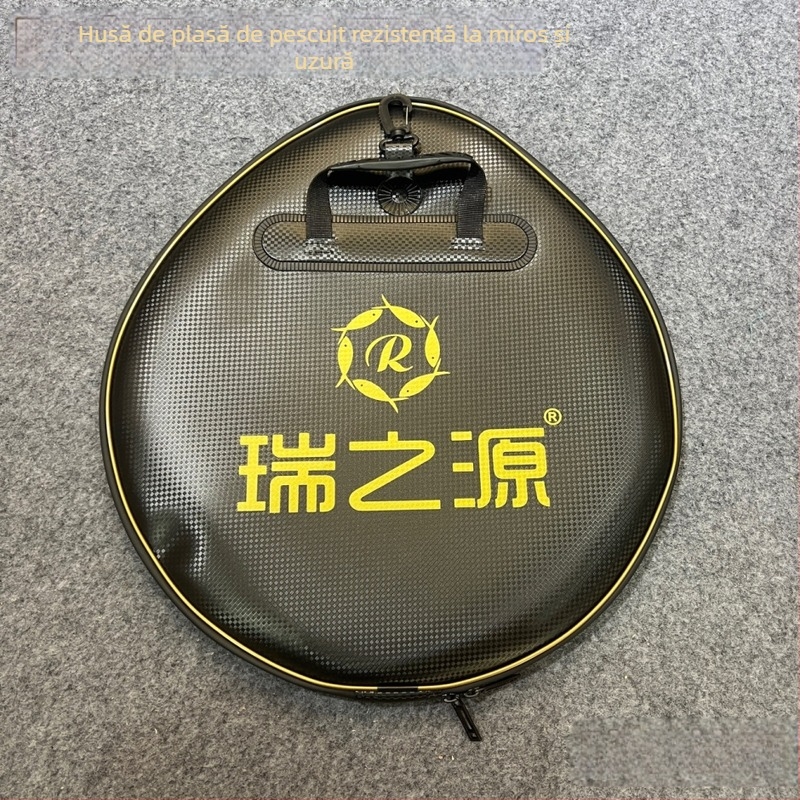 Sac de depozitare anti-miros din EVA, impermeabil, portabil, cu fermoar bidirecțional