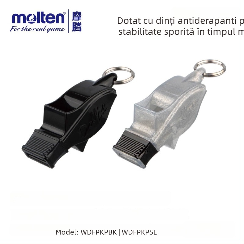 Molten fluier ABS Delfin WDFPKP pentru fotbal, baschet și volei