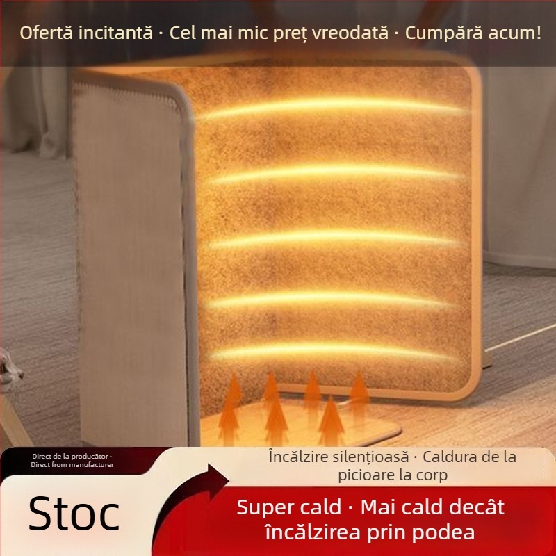 Încălzitor grafen pentru picioare, încălzitor sub masă, economie de energie, prietenos cu mediul, încălzire sănătoasă
