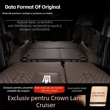 Covoraș de portbagaj cu protecție completă pentru Toyota Crown Land Cruiser, modele 2021–2024, SUV cu 5/7 locuri – accesoriu de modificare