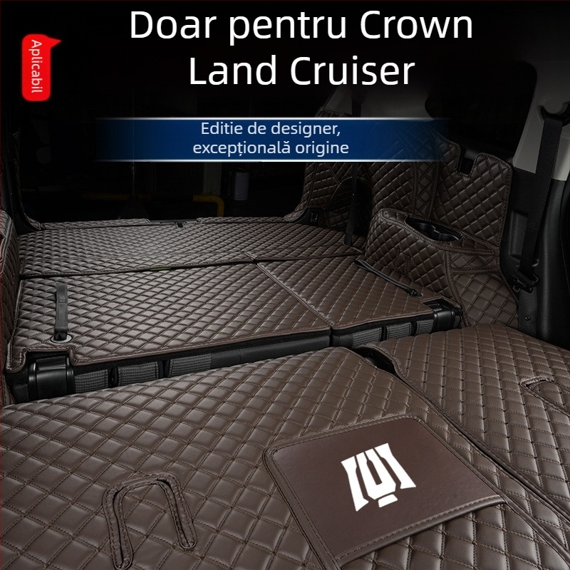 Covoraș de portbagaj cu protecție completă pentru Toyota Crown Land Cruiser, modele 2021–2024, SUV cu 5/7 locuri – accesoriu de modificare