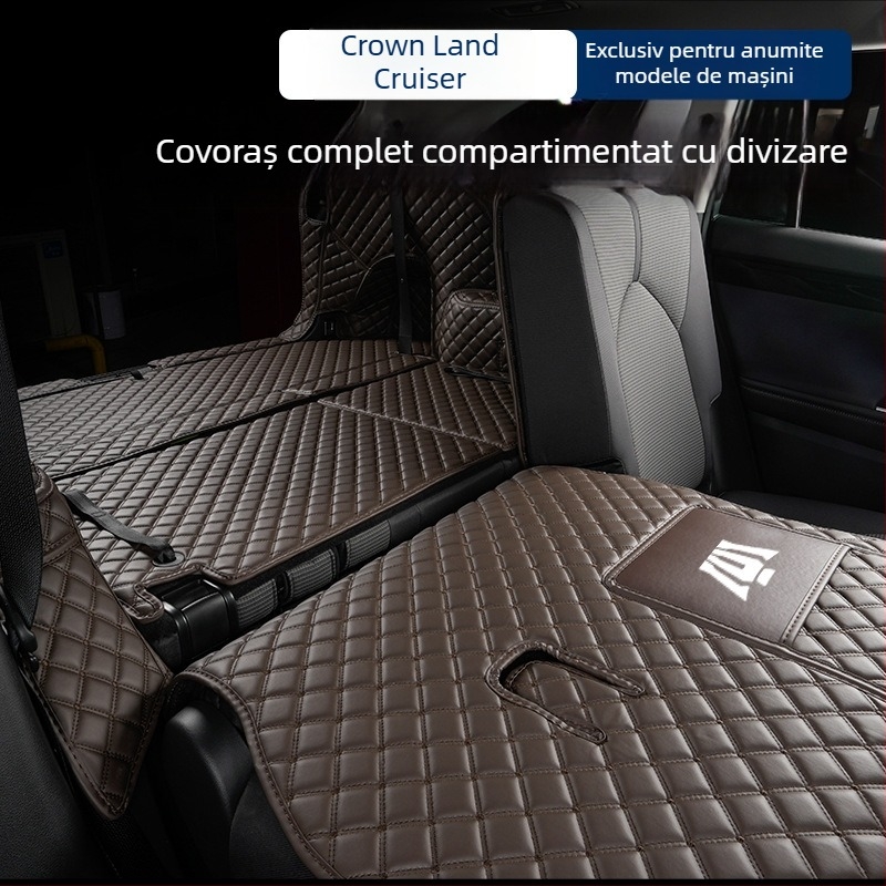 Covoraș de portbagaj cu protecție completă pentru Toyota Crown Land Cruiser, modele 2021–2024, SUV cu 5/7 locuri – accesoriu de modificare