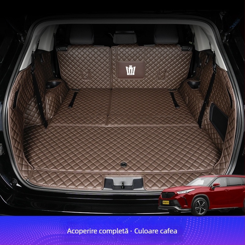 Covoraș de portbagaj cu protecție completă pentru Toyota Crown Land Cruiser, modele 2021–2024, SUV cu 5/7 locuri – accesoriu de modificare