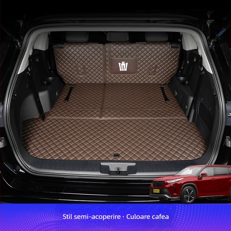 Covoraș de portbagaj cu protecție completă pentru Toyota Crown Land Cruiser, modele 2021–2024, SUV cu 5/7 locuri – accesoriu de modificare