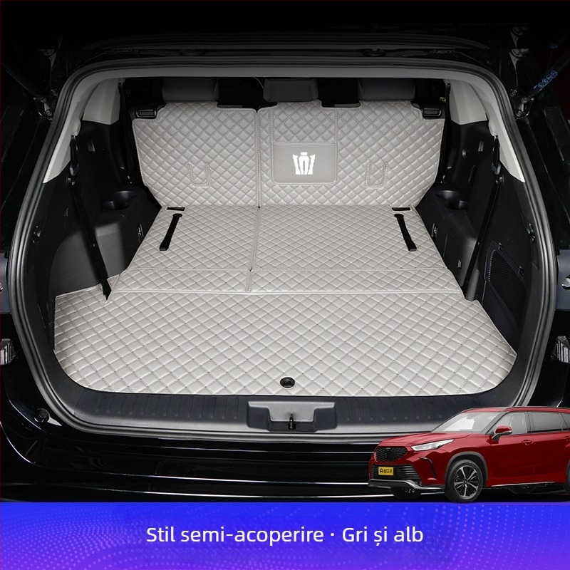 Covoraș de portbagaj cu protecție completă pentru Toyota Crown Land Cruiser, modele 2021–2024, SUV cu 5/7 locuri – accesoriu de modificare