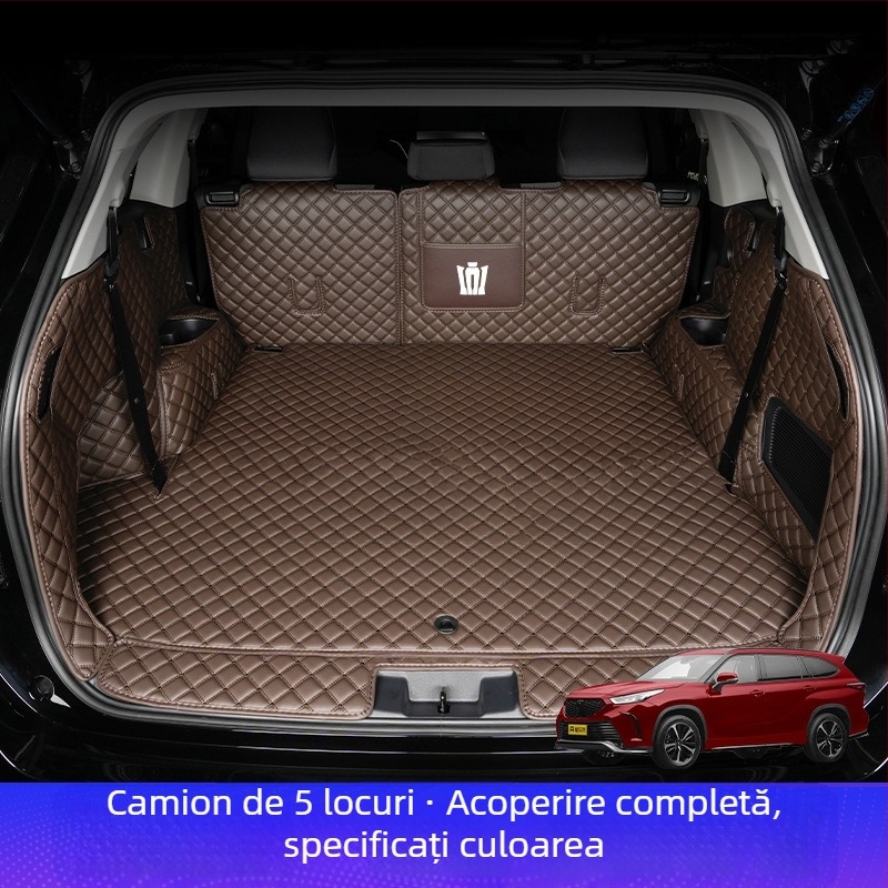 Covoraș de portbagaj cu protecție completă pentru Toyota Crown Land Cruiser, modele 2021–2024, SUV cu 5/7 locuri – accesoriu de modificare
