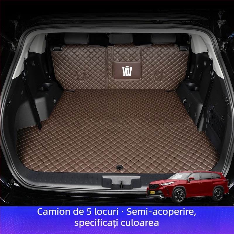 Covoraș de portbagaj cu protecție completă pentru Toyota Crown Land Cruiser, modele 2021–2024, SUV cu 5/7 locuri – accesoriu de modificare